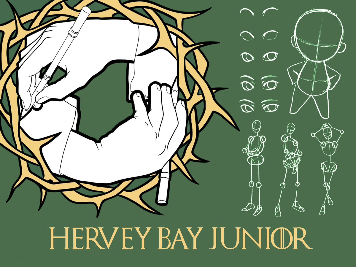 FRIDAY 4pm Hervey Bay - Junior Learn to Draw 8-12years