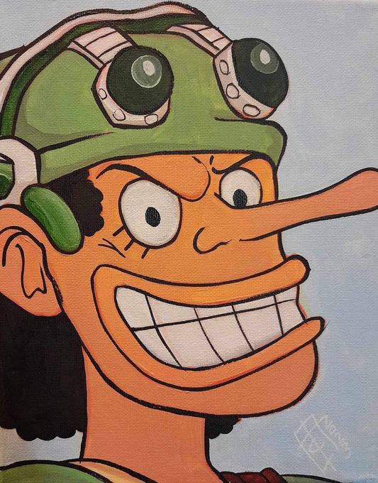 Fan art Painting - Ussop
