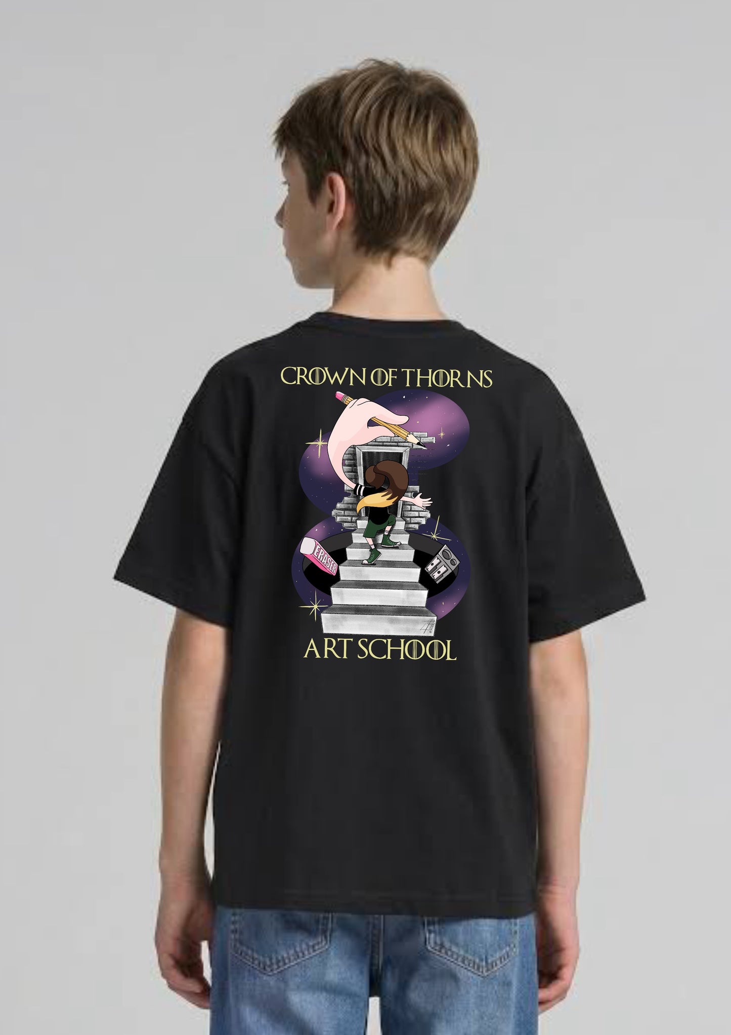DRAWING MY REALITY - Art School T-Shirt