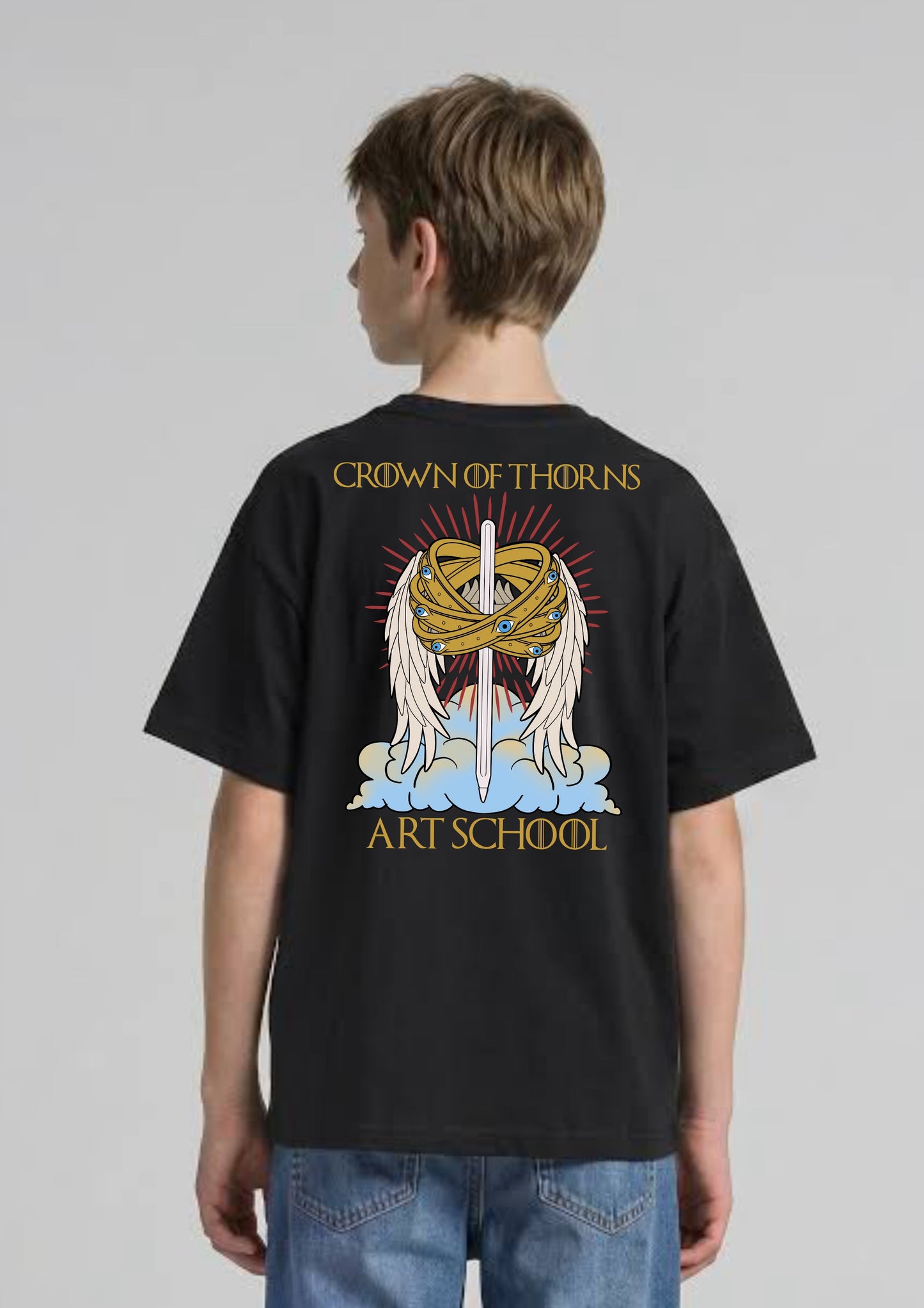 HOLY ARTISTRY- Art School T-Shirt