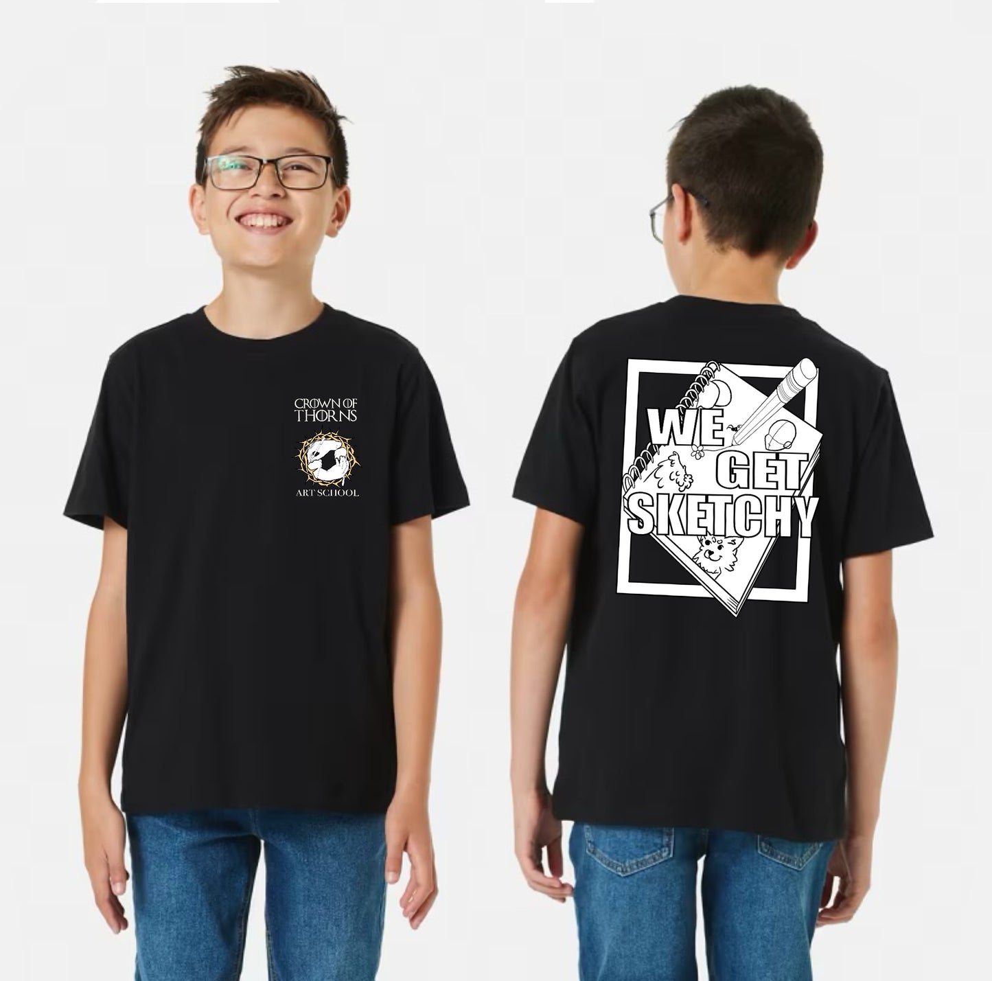 Crown of Thorns - Art School T-Shirt