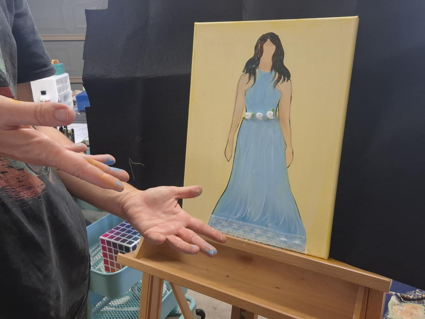 PAINT AND SIP - Dressed in Dignity