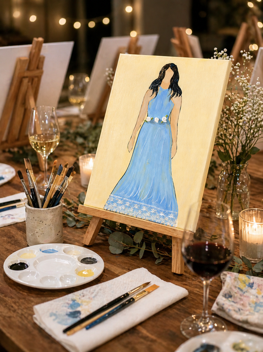 PAINT AND SIP - Dressed in Dignity